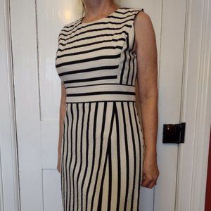 Contrasting Striped Dress